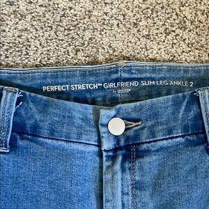 Chico's Blue Ankle Cropped Jeans